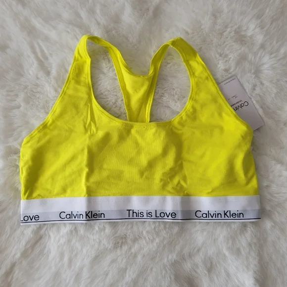 CALVIN KLEIN BRAND NEW 2-PACK THIS IS LOVE UNLINED BRALETTE SIZE XL - Picture 11 of 14